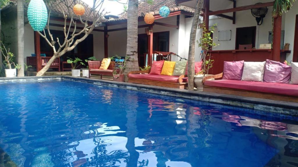 Aaliku Bungalows ギリ・トラワンガン エクステリア 写真